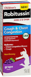 Robitussin Children's Cough & Chest Congestion DM Liquid Grape Flavor