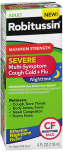 Robitussin Severe Multi-Symptom Cough Cold + Flu Nighttime Liquid