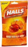 Halls Cough Suppressant/Oral Anesthetic Drops Honey