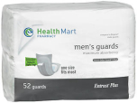 Health Mart Men's Guards Maximum Absorbency Guards