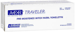 AER Traveler Pre-Moistened Witch Hazel Towelettes