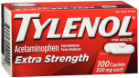 TYLENOL Extra Strength Caplets 100 CP