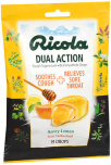 Ricola Dual Action Drops Honey-Lemon