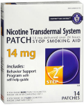 Habitrol Nicotine Transdermal System Patches 14 mg Step 2 14 EA