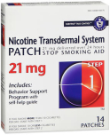 Habitrol Nicotine Transdermal System Patches 21 mg Step 1 14 EA