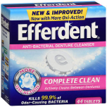 Efferdent Anti-Bacterial Denture Cleanser Tablets 44 TB