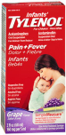 TYLENOL Infants' Pain + Fever Oral Suspension Grape Flavor