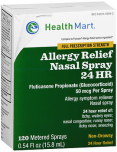 Health Mart Allergy Relief Nasal Spray 24 HR 120 EA