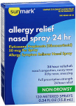 Sunmark Allergy Relief Nasal Spray 24 hr 120 EA