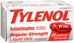 TYLENOL Acetaminophen Regular Strength Liquid Gels