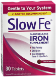 Slow Fe Slow Release Iron Supplement Tablets