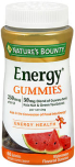 Nature's Bounty Energy Gummies Watermelon Flavored