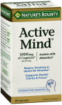 Nature's Bounty Active Mind Dietary Supplement Caplets