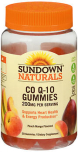 Sundown Naturals Co Q-10 200 mg Gummies Peach Mango Flavor