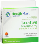 Health Mart Laxative Bisacodyl 5 mg Tablets 