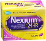 Nexium 24HR Acid Reducer Tablets 42 TB