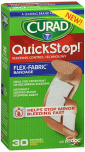 Curad QuickStop! Flex-Fabric Bandages Assorted Sizes