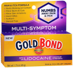 Gold Bond Medicated Pain & Itch Relief Cream with Lidocaine Maximum Strength