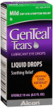 GenTeal Tears Lubricant Eye Drops Liquid Drops Mild 15 ML