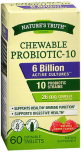 Nature's Truth Chewable Probiotic-10 Tablets Natural Berry Flavor