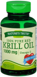 Nature's Truth 100% Pure Red Krill Oil 1000 mg Omega -3 Quick Release Softgels