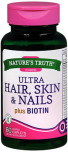 Nature's Truth Ultra Hair, Skin & Nails plus Biotin Coated Caplets