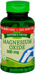 Nature's Truth Magnesium Oxide 500 mg Quick Release Capsules