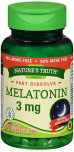 Nature's Truth Melatonin 3 mg Fast Dissolve Tabs Natural Berry Flavor