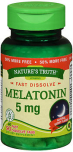 Nature's Truth Melatonin 5 mg Fast Dissolve Tabs Natural Berry Flavor