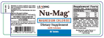 NU-MAG TAB 143MG 2TB  LEAD 60@