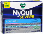 Vicks NyQuil Severe Cold & Flu Caplets 24 CP