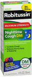 Robitussin Adult Nighttime Cough DM Liquid Maximum Strength