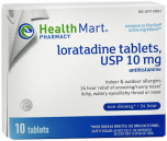 Health Mart Loratadine Tablets USP 10 mg 24 Hour 10 TB