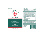 COATS ALOE LINIMENT 10% 8OZ