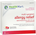 Health Mart Allergy Relief Capsules 24 CP