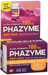 Phazyme Anti-Gas Ultra Strength 180 mg Softgels 48 CP