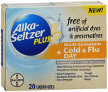 Alka Seltzer Plus Cold & Flu Day Liquid Gels