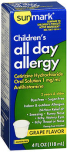 Sunmark Children's All Day Allergy Oral Solution Grape Flavor