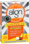 Align Probiotic Supplement Chewable Tablets Banana Strawberry Smoothie