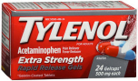 TYLENOL Extra Strength Rapid Release Gelcaps 24 CP