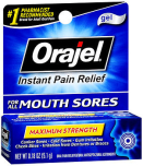 Orajel Mouth Sore Pain Relief Gel Maximum Strength