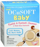 OCuSOFT Baby Eyelid & Eyelash Cleanser Towelettes Tear-Less Formula