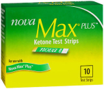 Nova Max Plus Ketone Test Strips