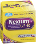 Nexium 24HR Capsules Clear Minis 14 CP