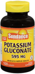 Sundance Vitamins Potassium Gluconate 595 mg Caplets