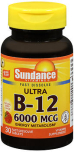 Sundance Ultra B-12 6000 mcg Tablets