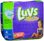 Luvs Ultra Leakguards Diapers Size 4