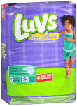 Luvs Ultra Leakguard Diapers Size 6