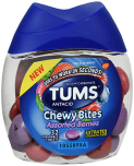 TUMS Extra Strength 750 Antacid Chewy Bites Assorted Berries