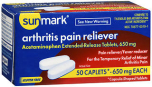 Sunmark Arthritis Pain Reliever 650 mg Caplets